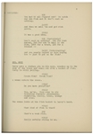 Moe Howard's Personally Owned Script for The Three Stooges Film ''Cookoo Cavaliers'', with Working Title ''Beauty a la Mud''